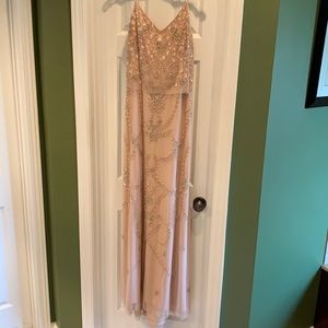 Blush Mother-of-the-the Bride Dress